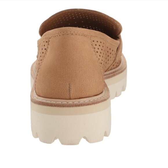 NEW DOLCE VITA Suede Malila Loafers for women in toffee 7253j2 - Picture 8 of 11